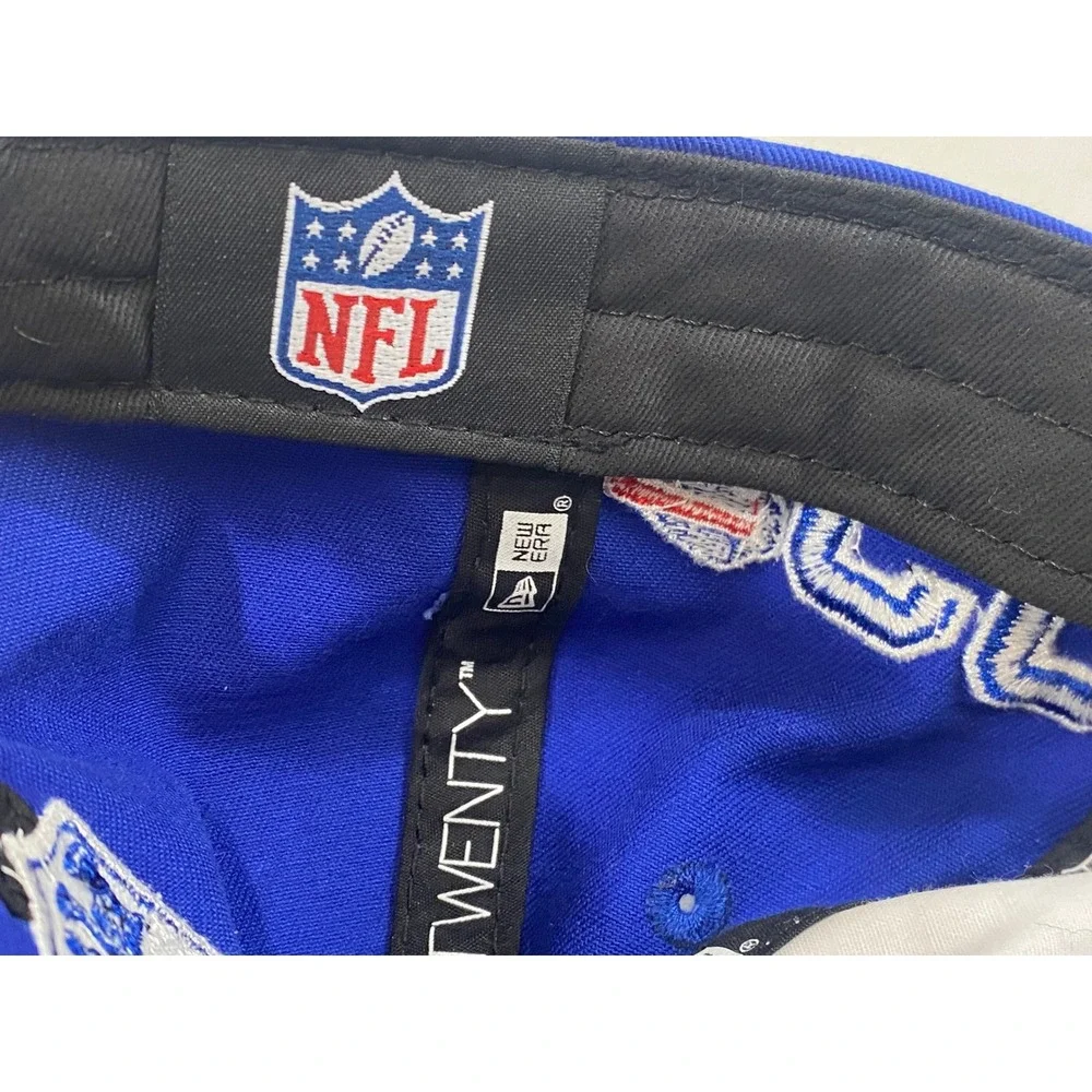 New Era 9TWENTY Buffalo Bills Womens Hat Blue White 1960 Adjustable‎ NFL Cap